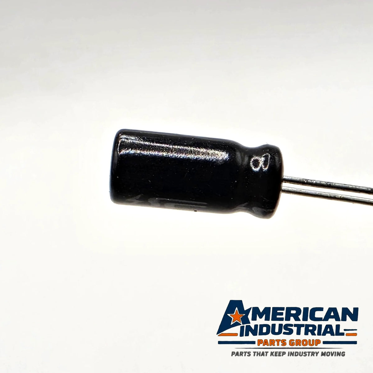 47uF 16V 105C radial aluminum electrolytic capacitor for power supply and circuit board repair from American Industrial Parts Group