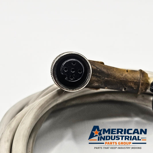 5-pin female circular sensor cable connector pigtail cord for industrial automation and machine sensing applications