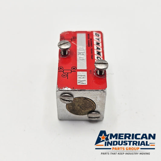 Dynamco OR0 BW air control valve for industrial MRO applications. American Industrial Parts Group.
