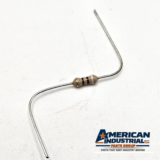 Lot of 5 910 ohm 1/4W 5% carbon film axial resistors for circuit repair and vintage electronics restoration