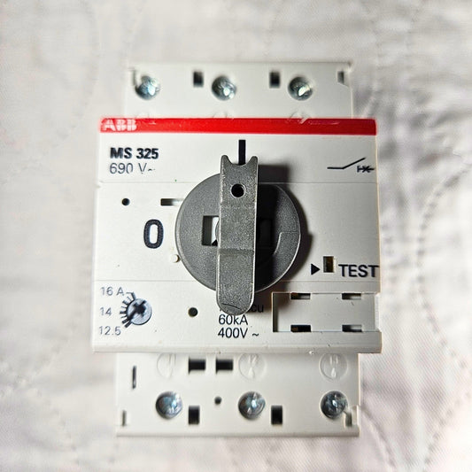 ABB MS325 Motor Starter Circuit Breaker industrial automation/MRO motor protection component. American Industrial Parts Group.