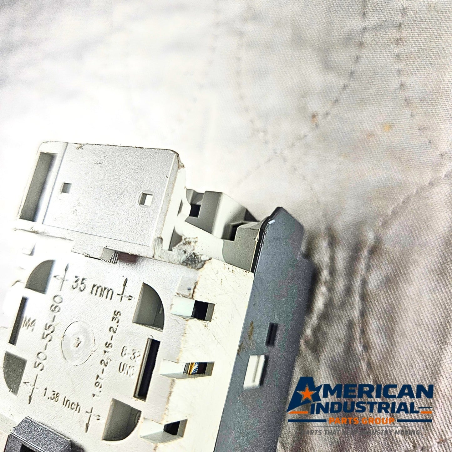 ABB N22E auxiliary contact block gallery view. American Industrial Parts Group.