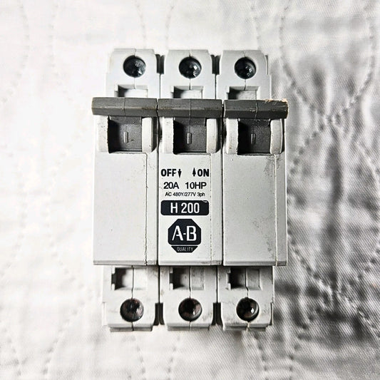 Allen-Bradley 1492-CB3 Circuit Breaker industrial automation/MRO circuit protection component. American Industrial Parts Group.