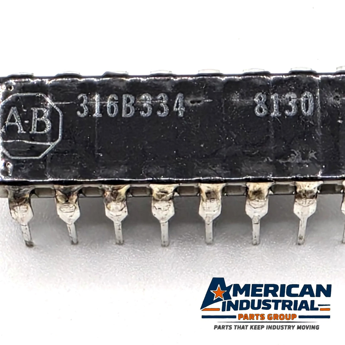 Allen-Bradley 316B334 330K ohm isolated resistor network DIP-16 from American Industrial Parts Group