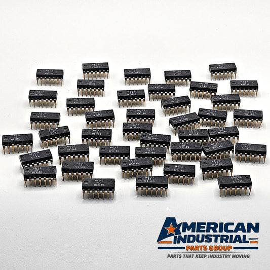 Lot of 10 AT&T Microelectronics WA-LS02 quad 2-input NOR gate LS TTL DIP-14 vintage new old stock for legacy logic repair