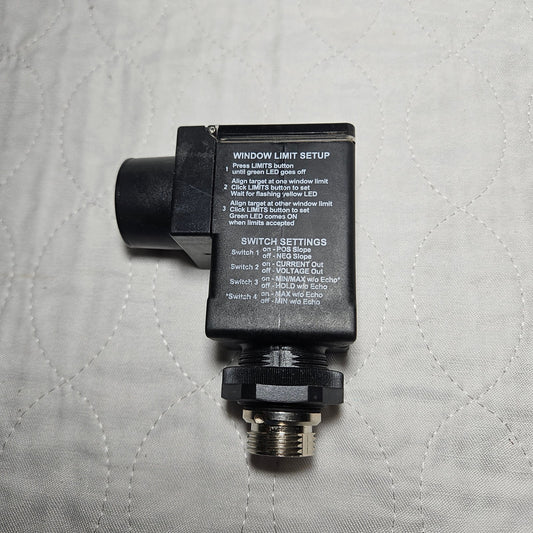 Banner ultrasonic sensor for industrial automation and MRO applications. American Industrial Parts Group.