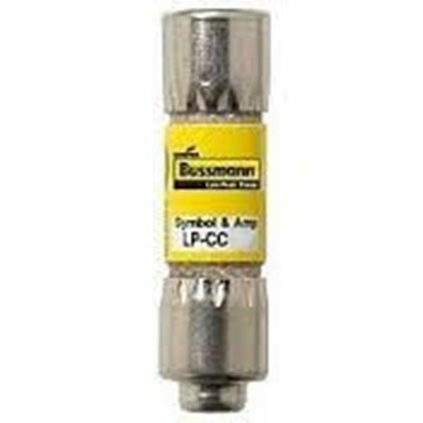 Bussmann LP-CC-3 3A 600VAC Class CC dual-element time-delay fuse for industrial circuit protection