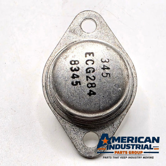 ECG284 NTE284 NPN audio power transistor 180V 16A 150W TO-3 for amplifier output repair from American Industrial Parts Group