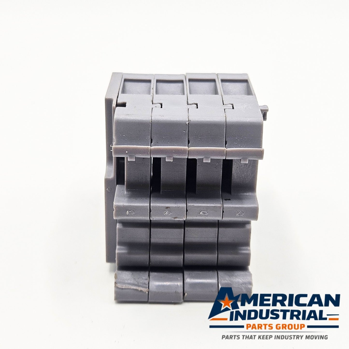 Entrelec 5118 M6/8 terminal block lot for factory automation spare parts. American Industrial Parts Group.