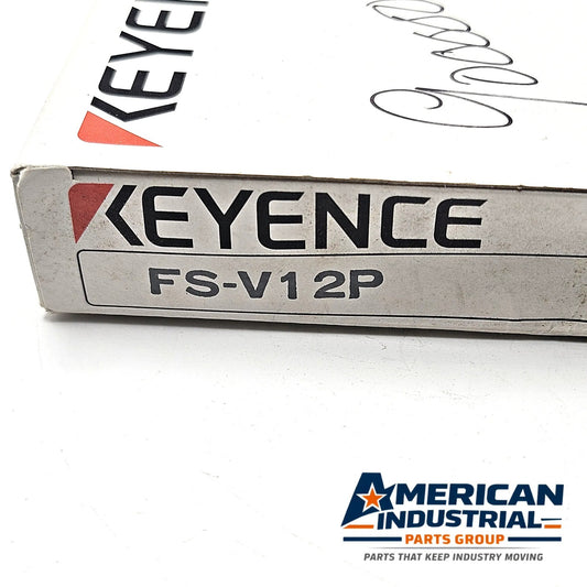Keyence FS-V12P digital fiber optic sensor amplifier PNP 12-24VDC for industrial automation