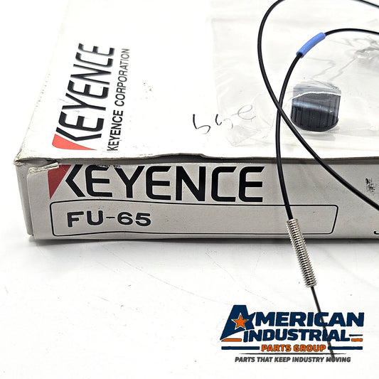 Keyence FU-65 reflective fiber unit fiber optic cable for fiber optic amplifiers in industrial automation