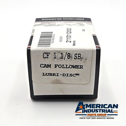 McGill CF 1 1/8 SB 2110112000 CAMROL sealed stud-type cam follower 1-1/8 inch roller for industrial machinery and MRO replacement