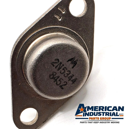 Motorola 2N5344 PNP power transistor 250V 1A TO-66 gold flange for amplifier and switching repair from American Industrial Parts Group