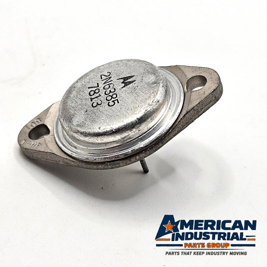 Motorola 2N6385 NPN Darlington power transistor 80V 10A TO-3 new old stock for power switching and audio amplifier repair