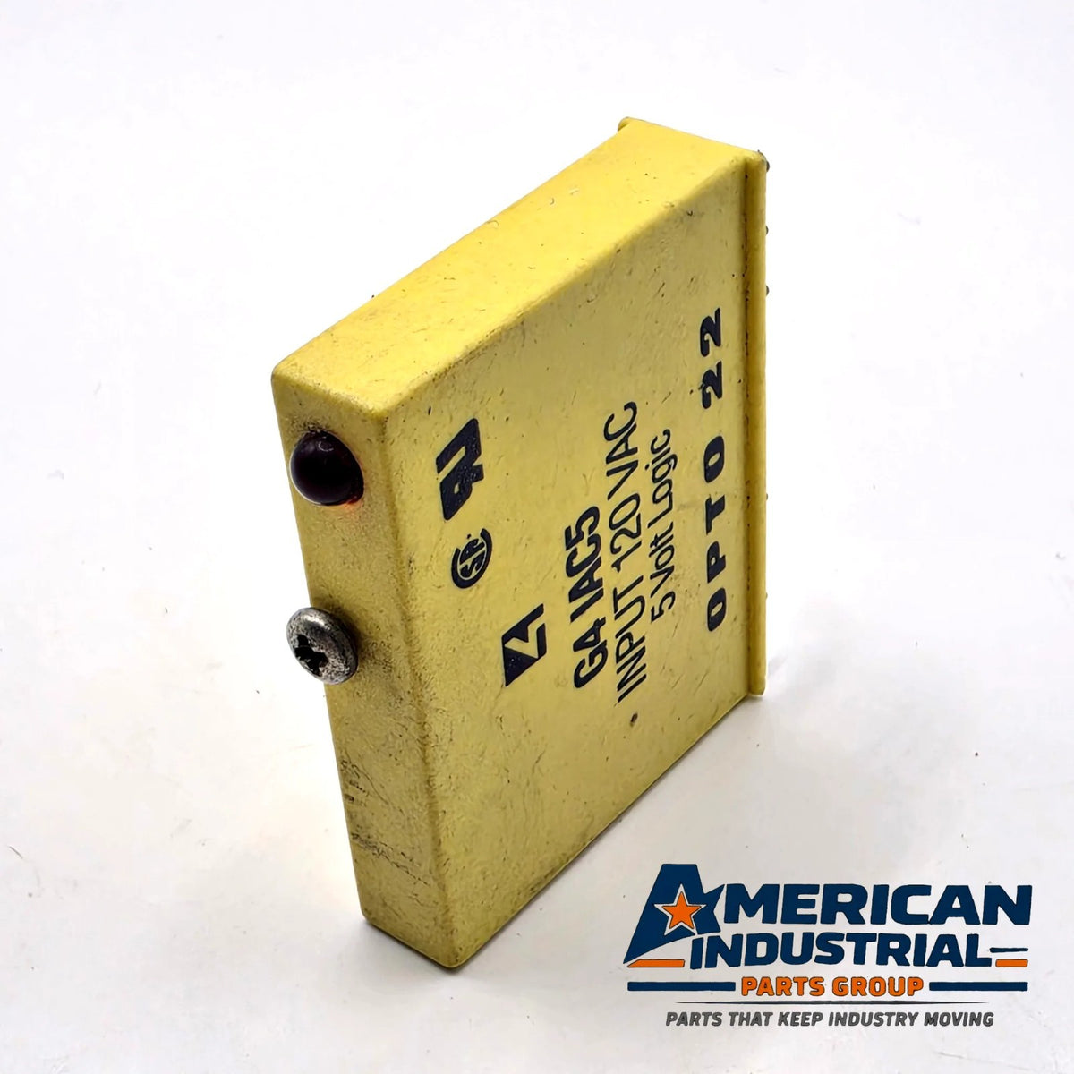 Opto 22 G4IAC5 G4 AC input module 120VAC 5V logic for industrial automation I/O from American Industrial Parts Group