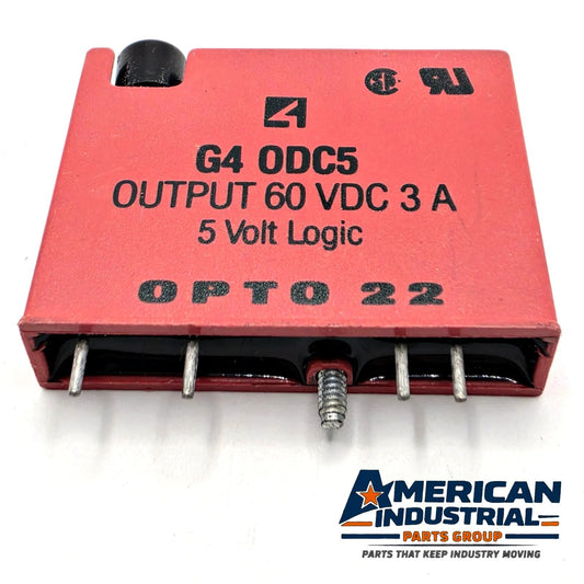 Opto 22 G4ODC5 G4 DC output module 5-60VDC 3A 5V logic for industrial automation I/O from American Industrial Parts Group
