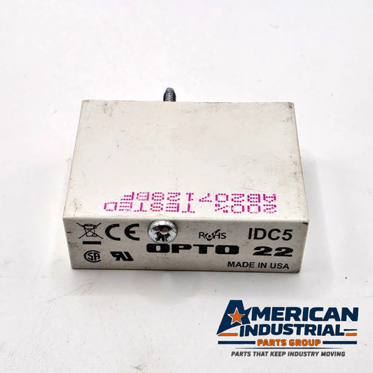 Opto 22 IDC5 DC input module 10-32VDC 5V logic for industrial automation I/O from American Industrial Parts Group