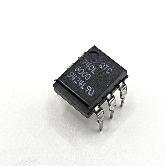 Lot of 10 QTC 74OL6000 OPTOLOGIC high-speed logic-to-logic optocouplers 15 MBd 5300 Vrms DIP-6 vintage new old stock for isolated logic interfaces