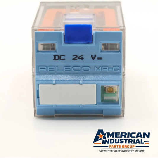 Releco C3-A30X 24VDC 3PDT plug-in relay for industrial control panels and automation systems