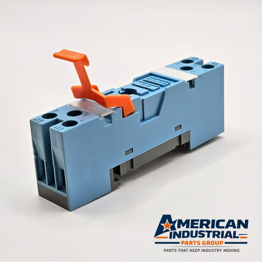 Releco S10 relay base socket 13A 400V DIN rail panel mount for industrial control panels and automation systems