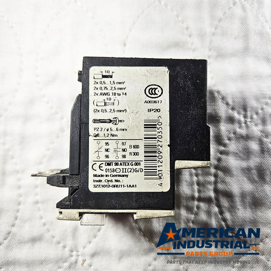 Siemens SIRIUS 3RU1116-1CB0 overload relay 1.6-2.4A Class 10 for motor control and industrial automation systems