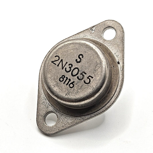Lot of 10 Solitron 2N3055 NPN silicon power transistors TO-3 60V 15A 115W new old stock