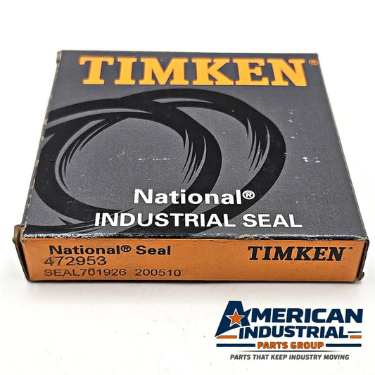 Timken National 472953 radial shaft oil seal 1.062 x 2.839 x .375 inch for rotating equipment and MRO