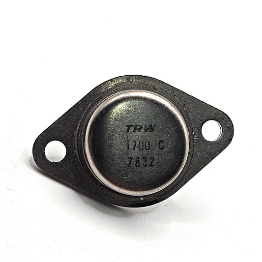 Lot of 10 TRW 1700C silicon NPN power transistors TO-3 100V 15A 150W new old stock
