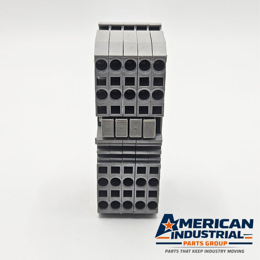 WAGO 280-681 DIN rail terminal block for MRO wiring applications. American Industrial Parts Group.