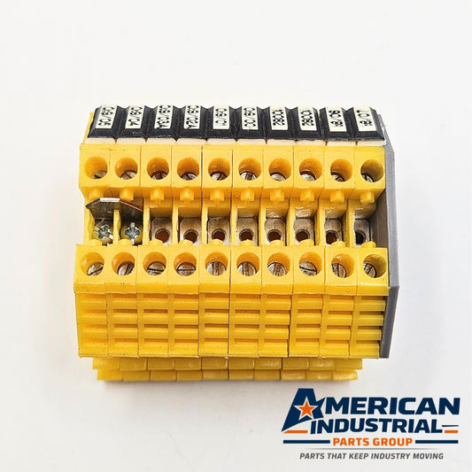 WAGO 43010 numbered terminal block for MRO wiring applications. American Industrial Parts Group.