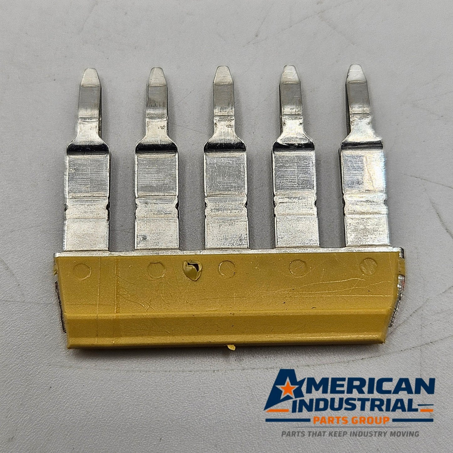 Weidmuller WDU 4 cross-connector bus bar jumper lot of 7 for DIN rail terminal blocks