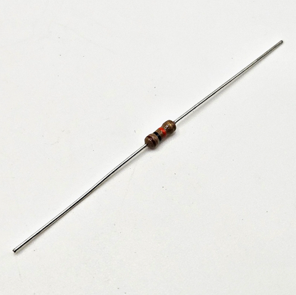 10K ohm 1/4W 5% carbon film axial resistor for circuit repair and vintage electronics restoration