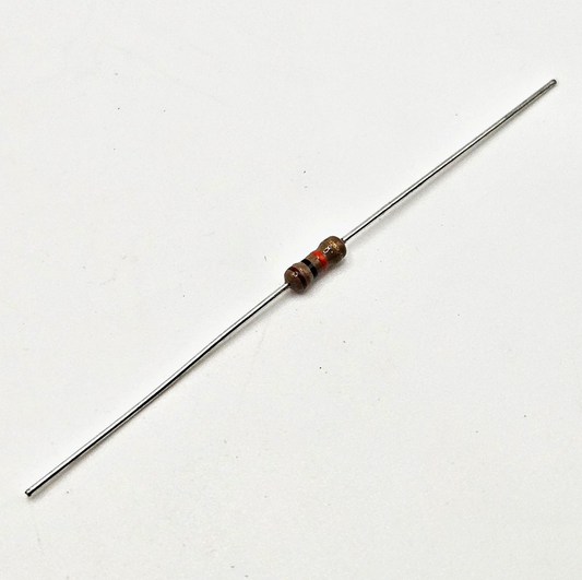 10K ohm 1/4W 5% carbon film axial resistor for circuit repair and vintage electronics restoration
