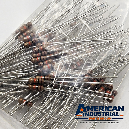 10K ohm 1/4W 5% carbon film axial resistors lot of 50 for circuit repair and vintage electronics restoration
