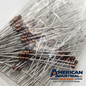 10K ohm 1/4W 5% carbon film axial resistors lot of 50 for circuit repair and vintage electronics restoration