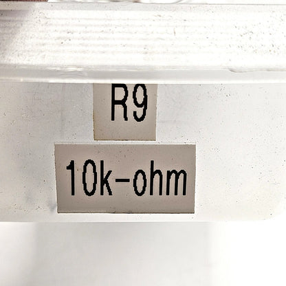 10K ohm 10% axial lead fixed resistor brown black orange silver through-hole for circuit board repair and vintage electronics restoration