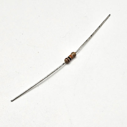 Lot of 10 10K ohm 10% axial lead fixed resistors brown black orange silver through-hole for circuit board repair and vintage electronics restoration