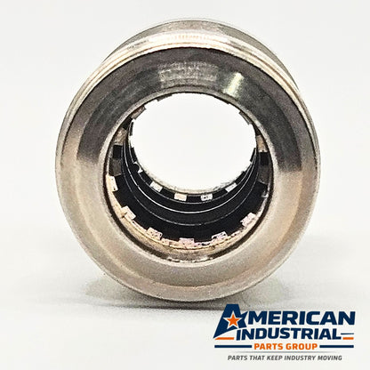 12mm brass push-to-connect union tube fitting pneumatic connector for pneumatic automation systems and industrial applications
