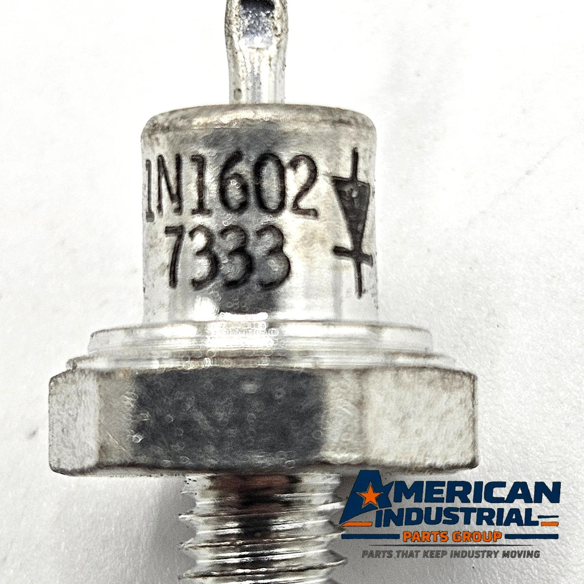 1N1602 6.8V 10W stud-mount zener diode DO-4 cathode to stud NTE5181AK equivalent for power supply and voltage regulator repair