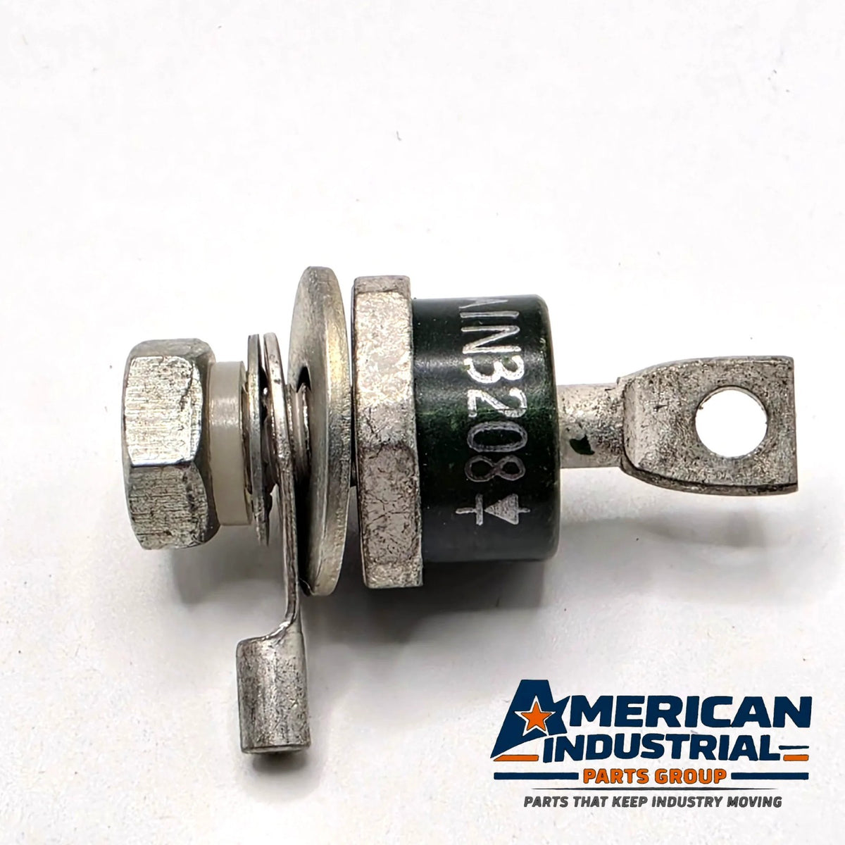 Lot of 3 1N3208 50V 15A stud mount rectifier diodes DO-5 for battery charger and power supply repair from American Industrial Parts Group