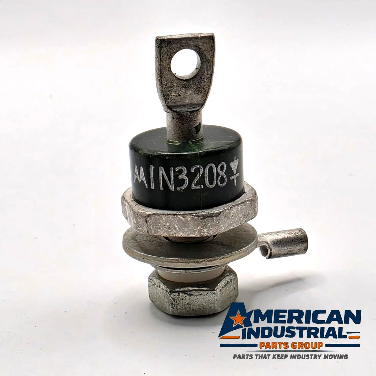 Lot of 3 1N3208 50V 15A stud mount rectifier diodes DO-5 for battery charger and power supply repair from American Industrial Parts Group