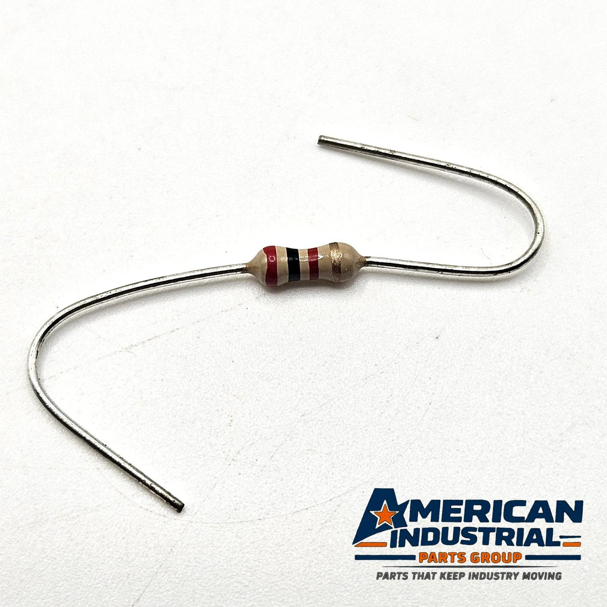 2K ohm 1/4W 5% carbon film axial resistors lot of 3 for circuit repair and vintage electronics restoration