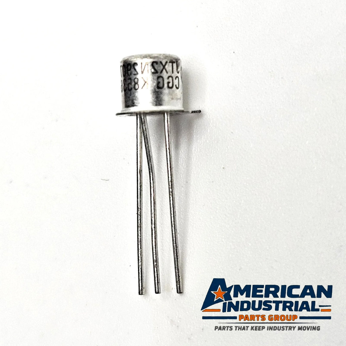2N2907A PNP silicon transistor TO-18 metal can 60V 600mA for electronic repair from American Industrial Parts Group