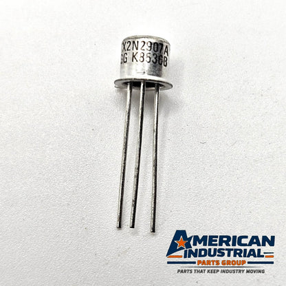 2N2907A PNP silicon transistor TO-18 metal can 60V 600mA for electronic repair from American Industrial Parts Group