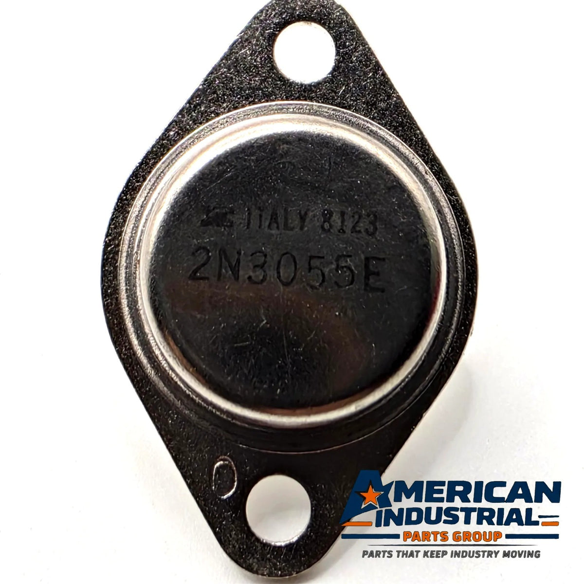 Lot of 10 2N3055E NPN power transistors TO-3 15A 60V 115W for power supply and amplifier repair from American Industrial Parts Group