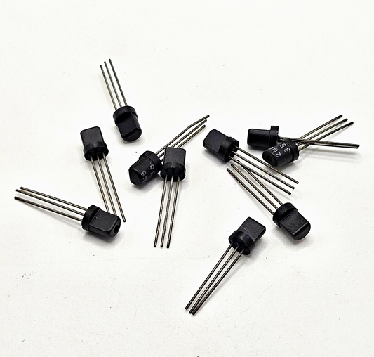Lot of 10 2N5366 PNP silicon transistors TO-92 40V for electronic repair from American Industrial Parts Group