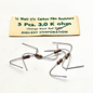 Lot of 5 3.0K ohm 1/4W 5% carbon film axial resistors for circuit repair and vintage electronics restoration