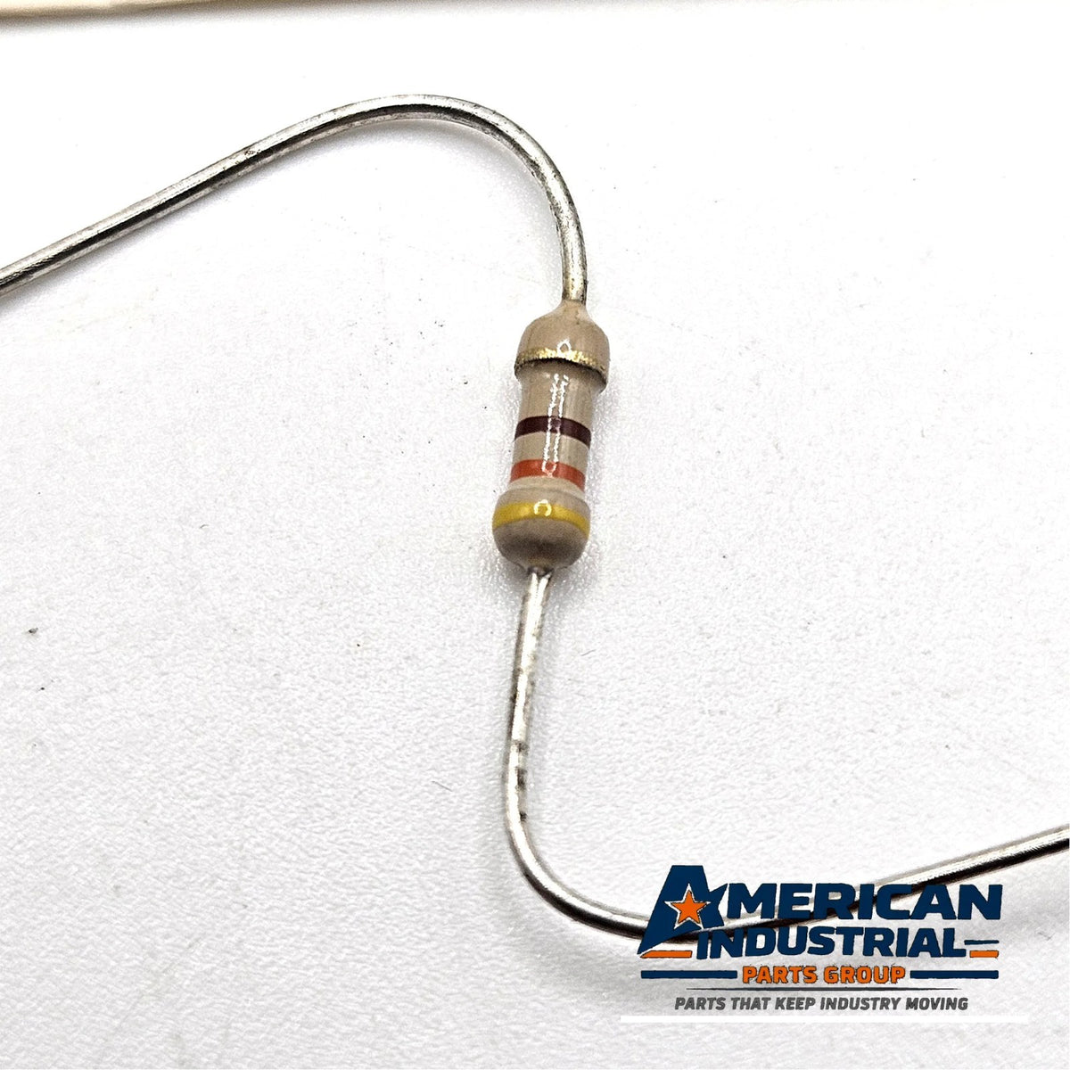 Lot of 4 430 ohm 1/4W 5% carbon film axial resistors new old stock for circuit repair and vintage electronics restoration