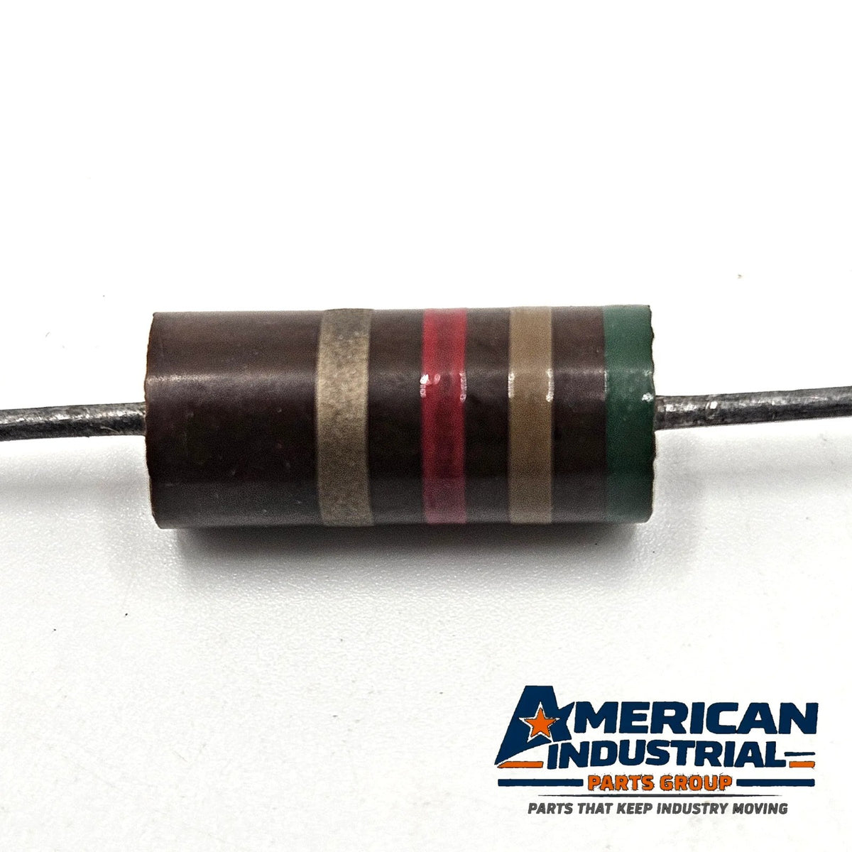 5.1K ohm 2W 5% axial lead resistor new old stock for amplifier and power supply repair