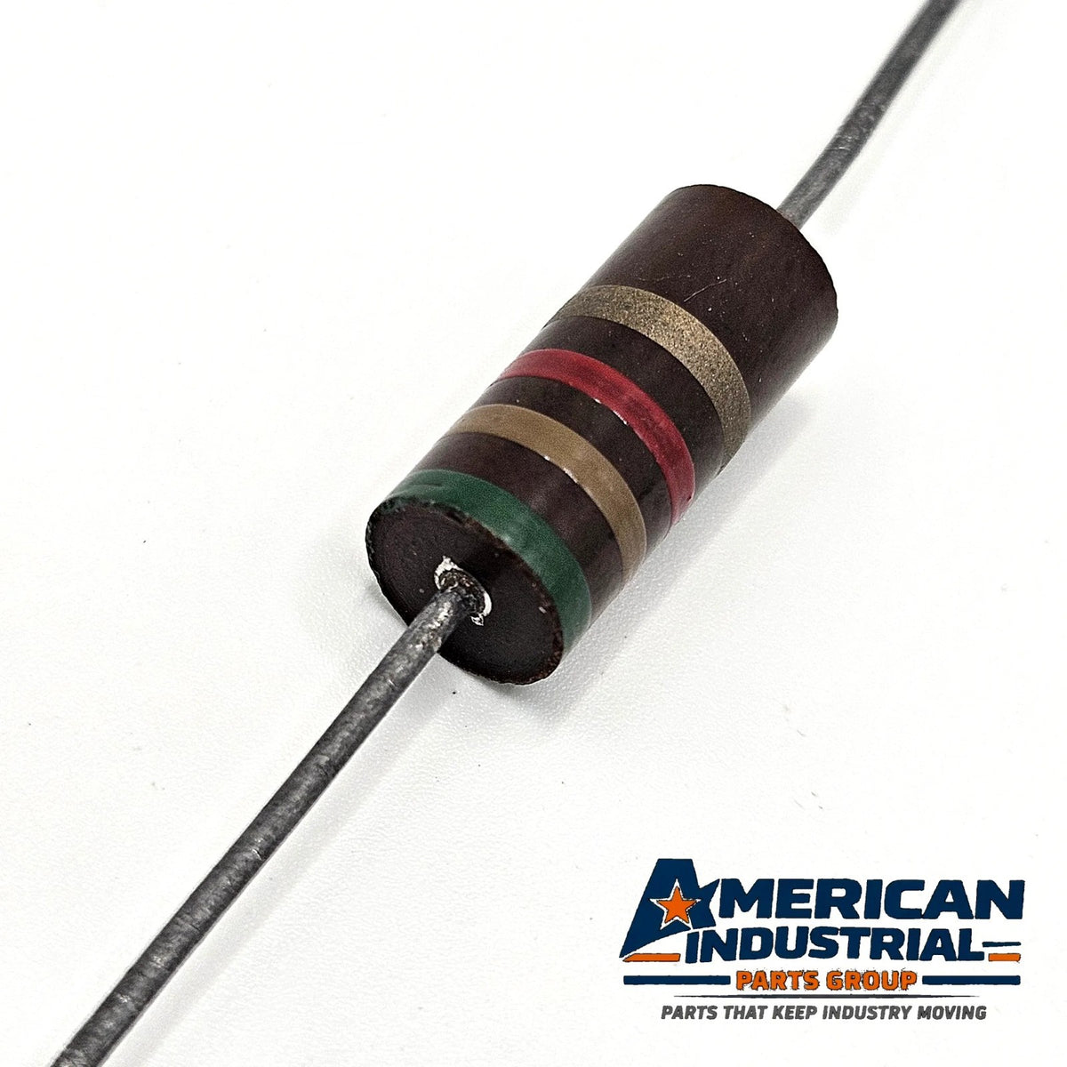 5.1K ohm 2W 5% axial lead resistors lot of 10 new old stock for amplifier and power supply repair